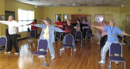 Seniors Being Physically Active