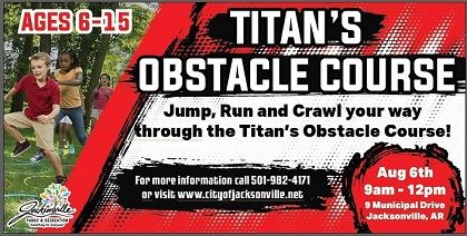 Titans Obstacle Course Banner mini