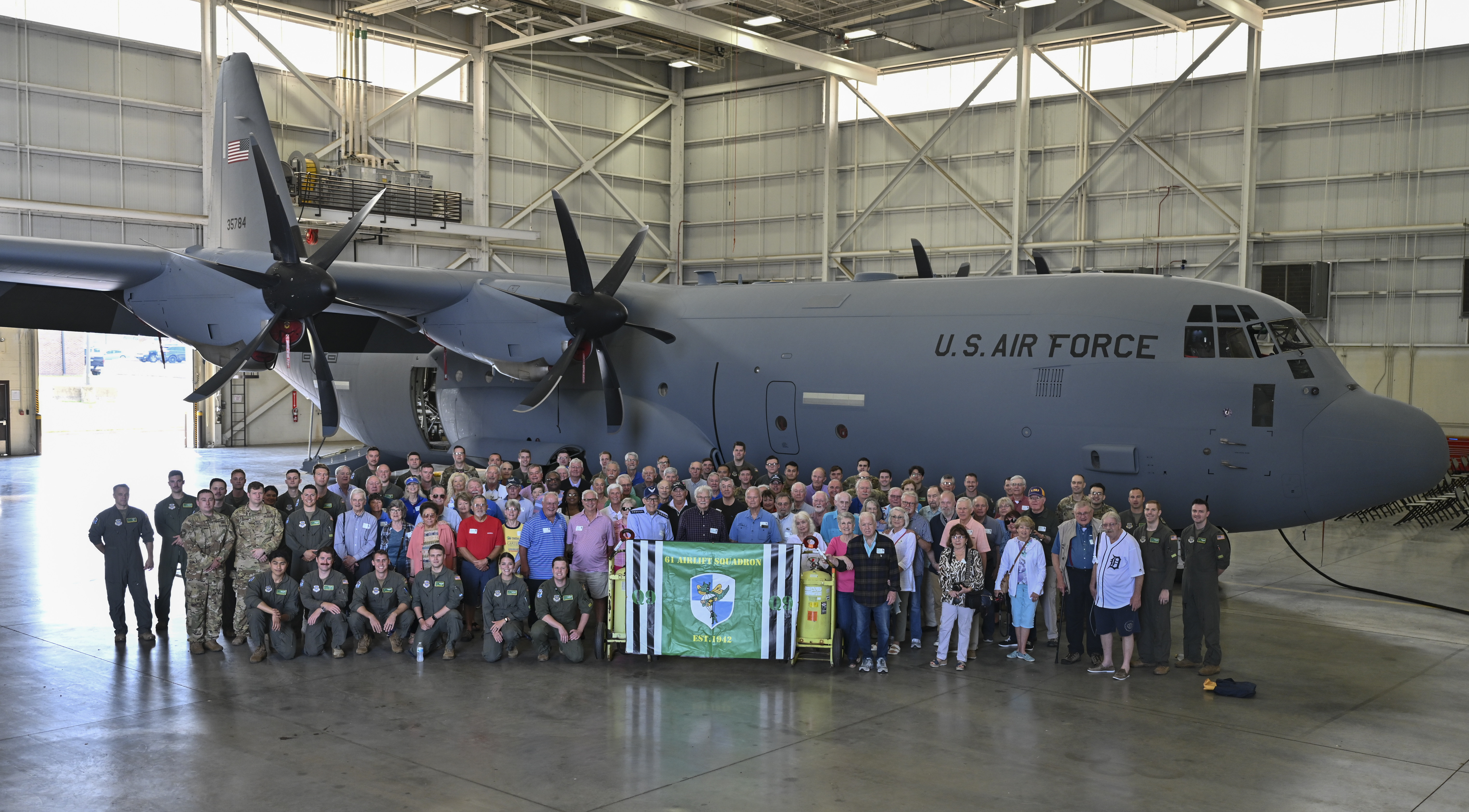 LITTLE ROCK AFB hosts 50th reunion of 61st Tactical Airlift Squadron