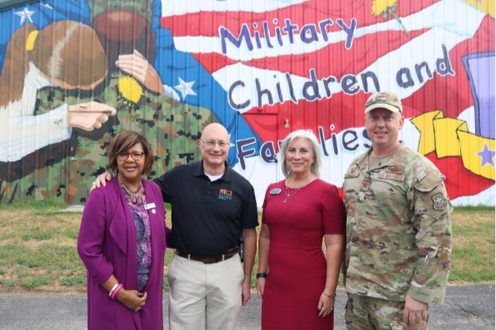 Military Mural Dedication Ceremony