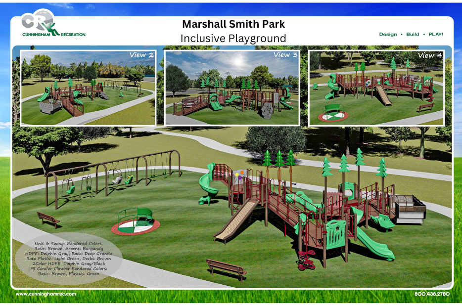 Marshall Smith Inclusive Playground @ Dupree Park