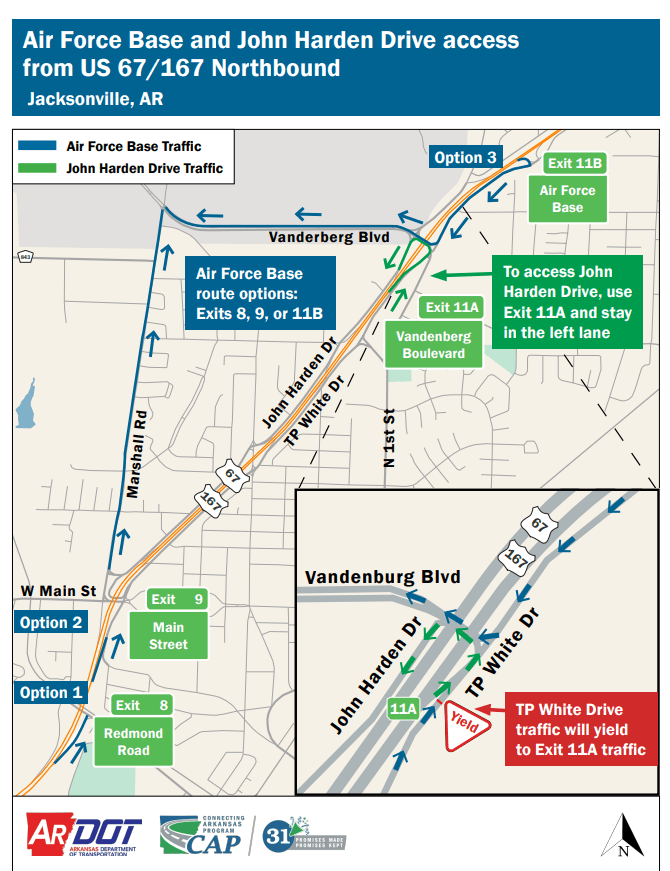 July 5 Traffic Change Map