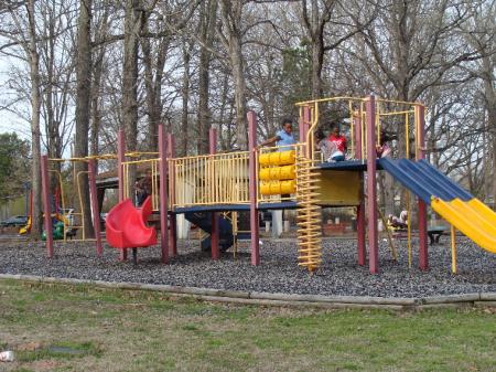 Children Playing on the Johnson Park Playground