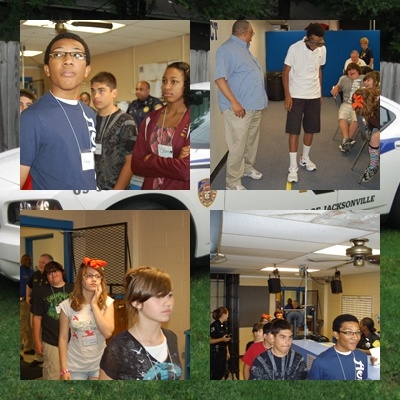 Junior Citizens Police Academy children